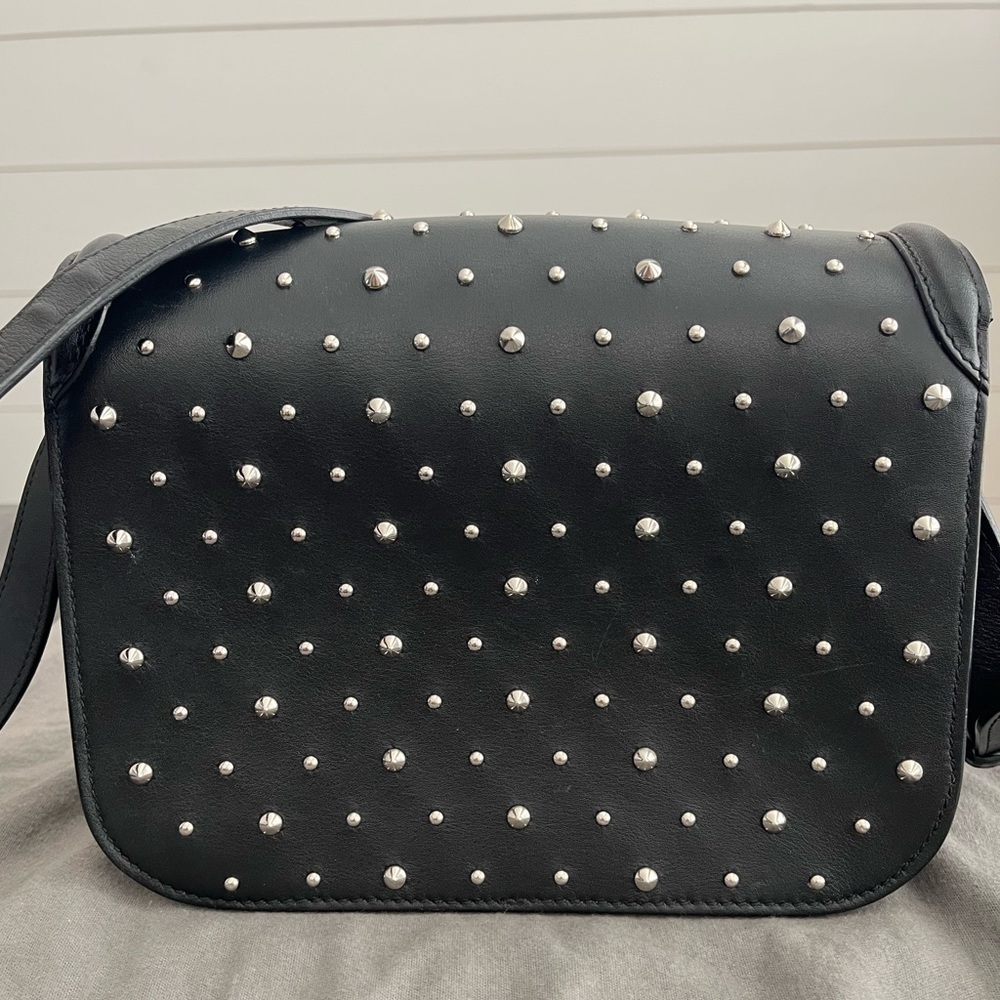 Alexander McQueen Black Studded Padlock Bag - Picture 5 of 16